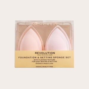 Revolution Conceal & Fix Sponge Set - Pink